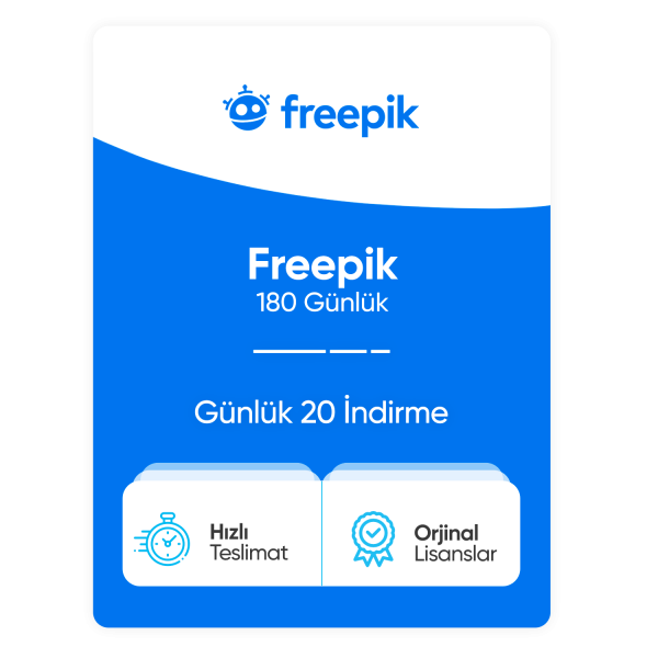 Freepik - 180 Günlük