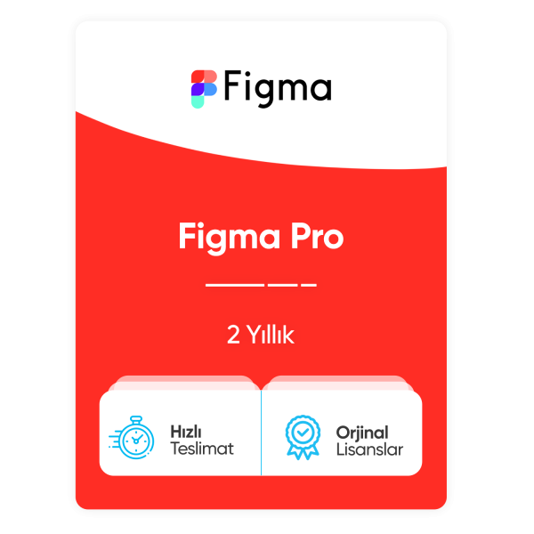 Figma Pro - 2 Yıllık