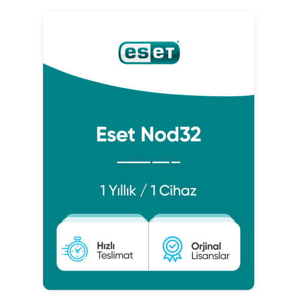 ESET Nod32 - 1 Yıllık