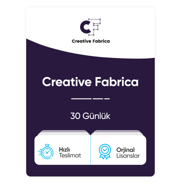 Creative Fabrica 30 Günlük - 10 İndirme