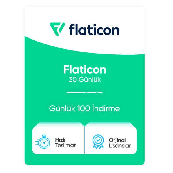 Flaticon - 30 Günlük