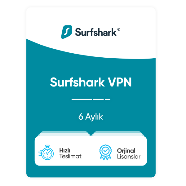 Surfshark VPN - 6 Aylık