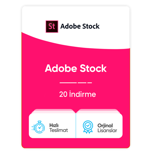 Adobe Stock 20 İndirme