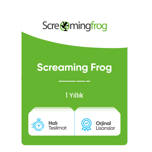 Screaming Frog 1 yıl