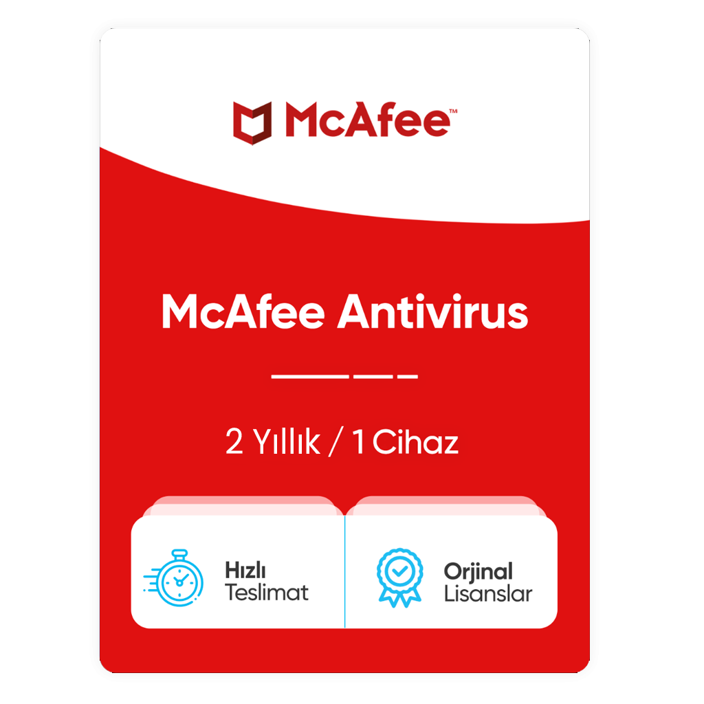 mcafee antivirüs